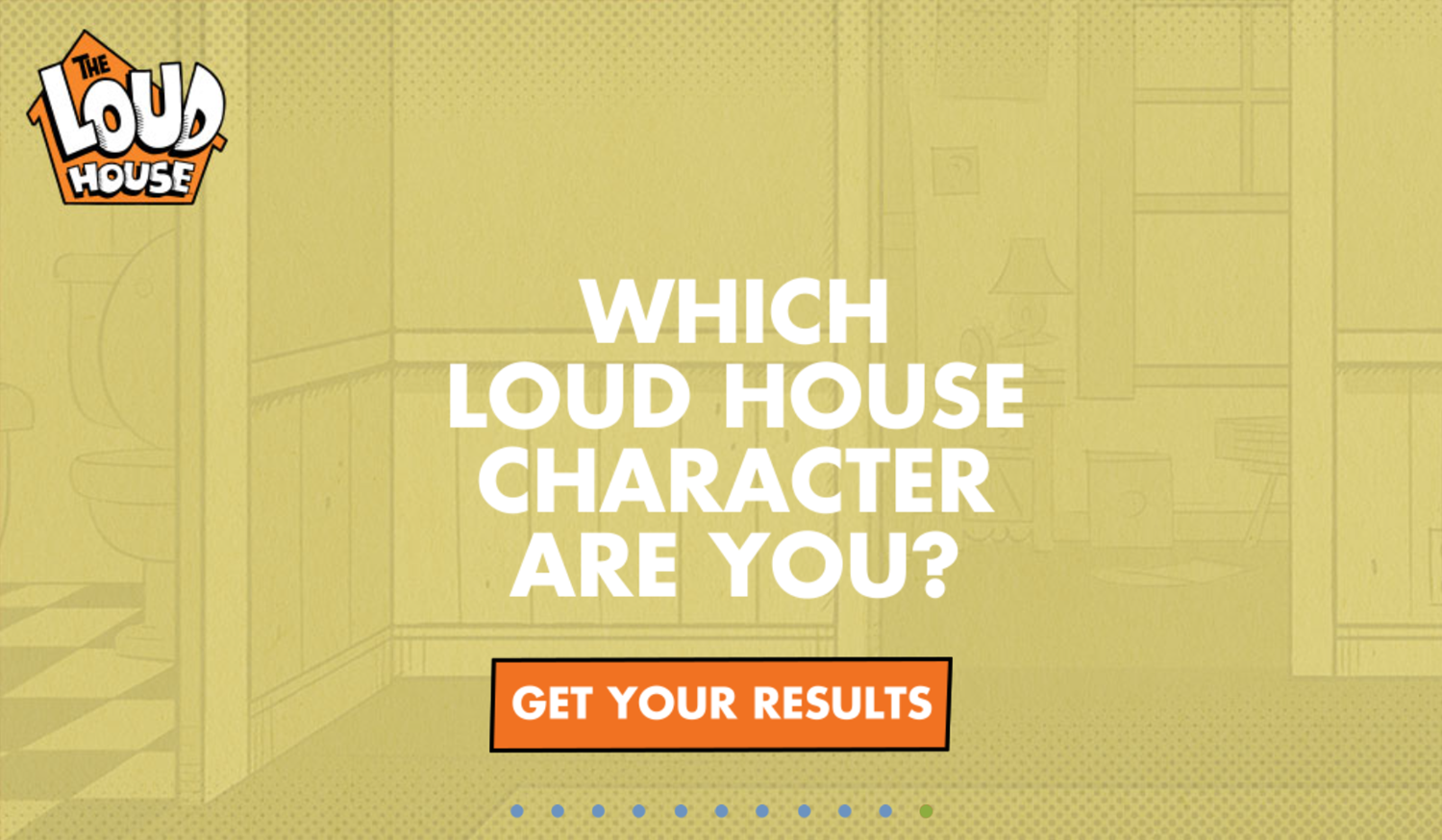 Loud House Character Quiz Game Get Result Screenshot.