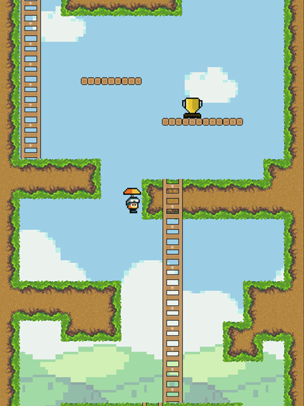 Low's Adventures Game Umbrella Screenshot.