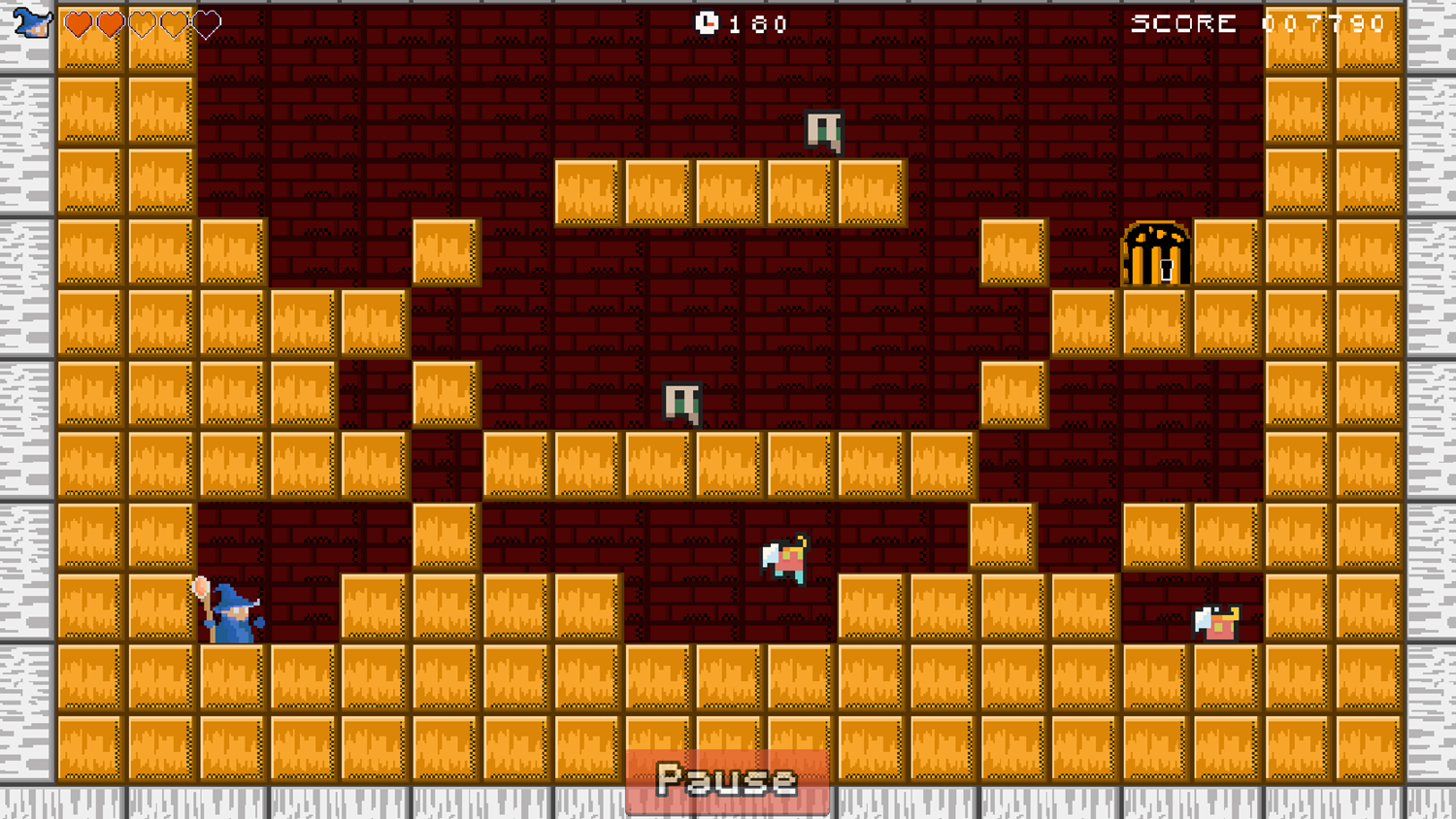 Mage Key Game Level Progress Screenshot.