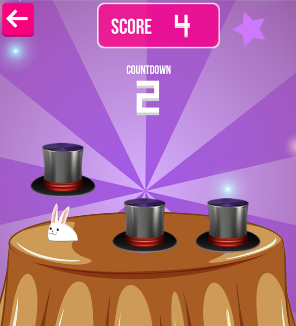 Magic Show Game Correct Answer Screenshot.