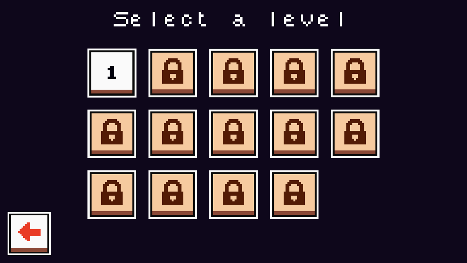 Magic Slide Select Level Screenshot.