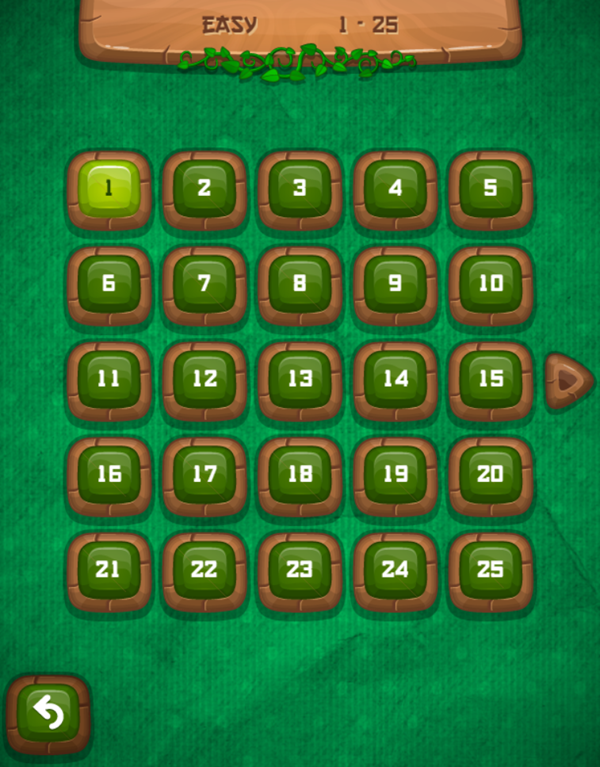 Mahjong Master 2 Game Level Select Screenshot.