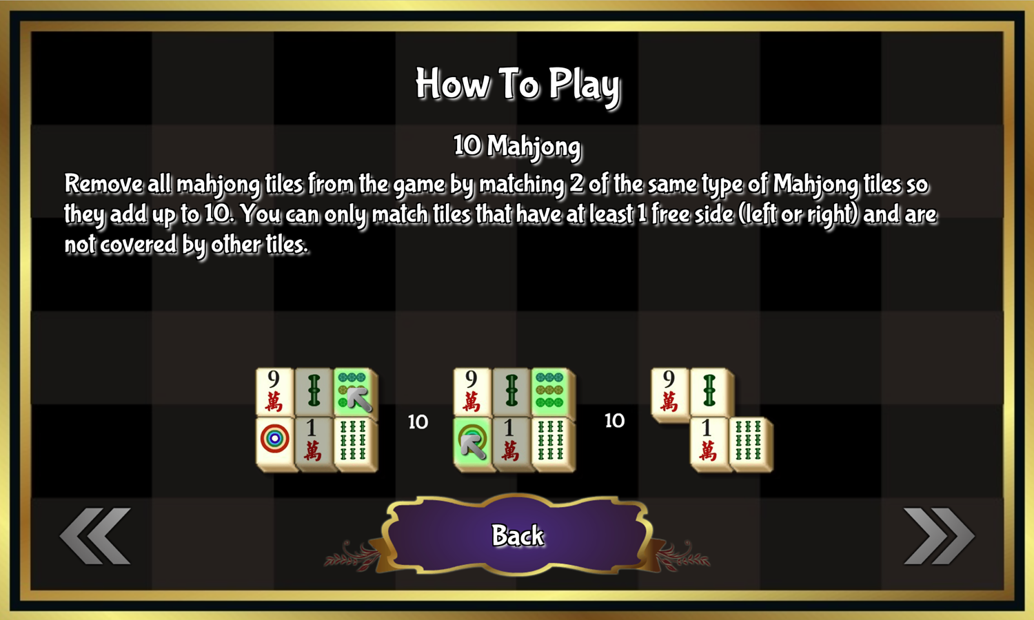 Mahjong Mix Game How To Play 10 Mahjong Screenshot.
