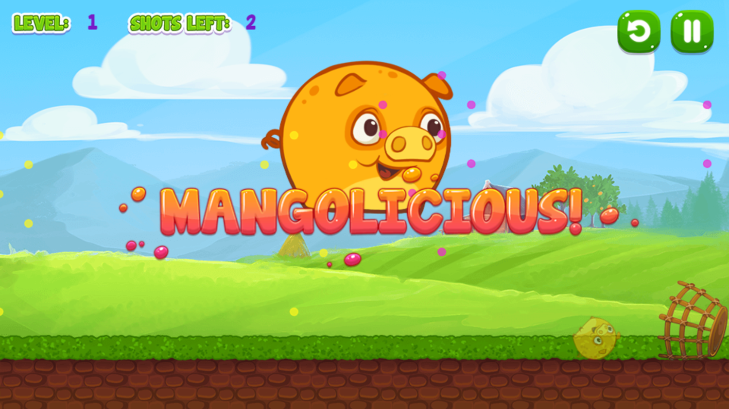 Mango Piggy Piggy Farm Harvest Game Mangolicious Screenshot.