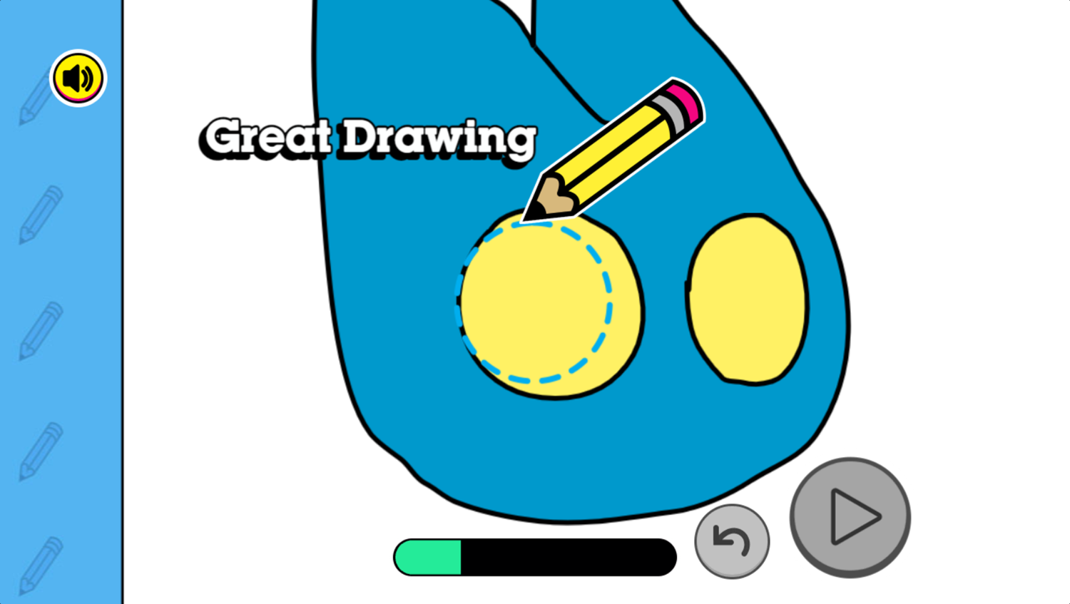 Mao Mao How to Draw Adorabat Game Sketching Screenshot.