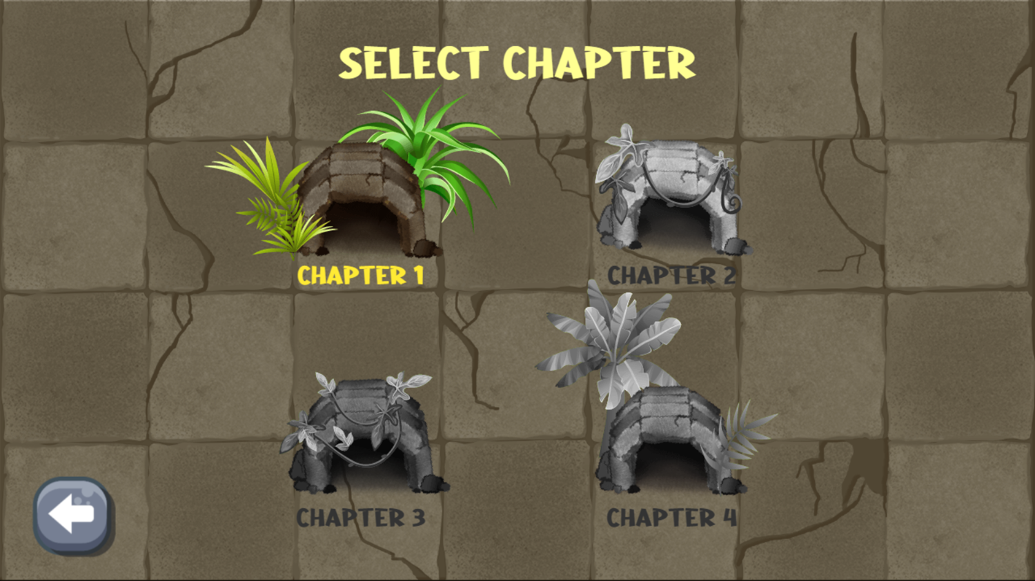 Marble Blast Game Select Chapter Screenshot.