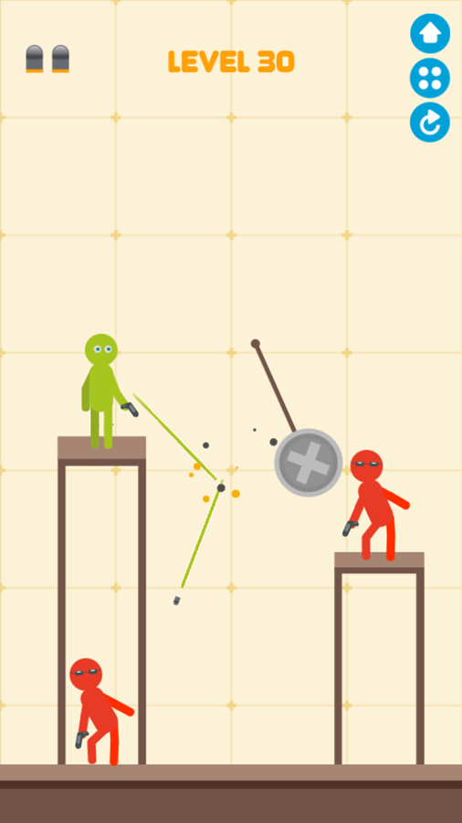 Master Fall Down Game Level Challenge Screenshot.