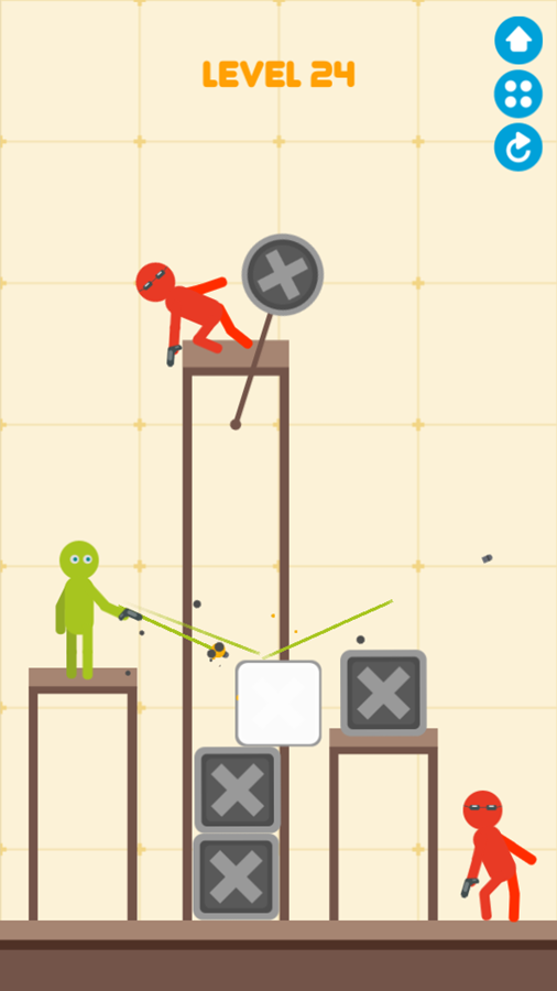 Master Fall Down Game Level Progress Screenshot.