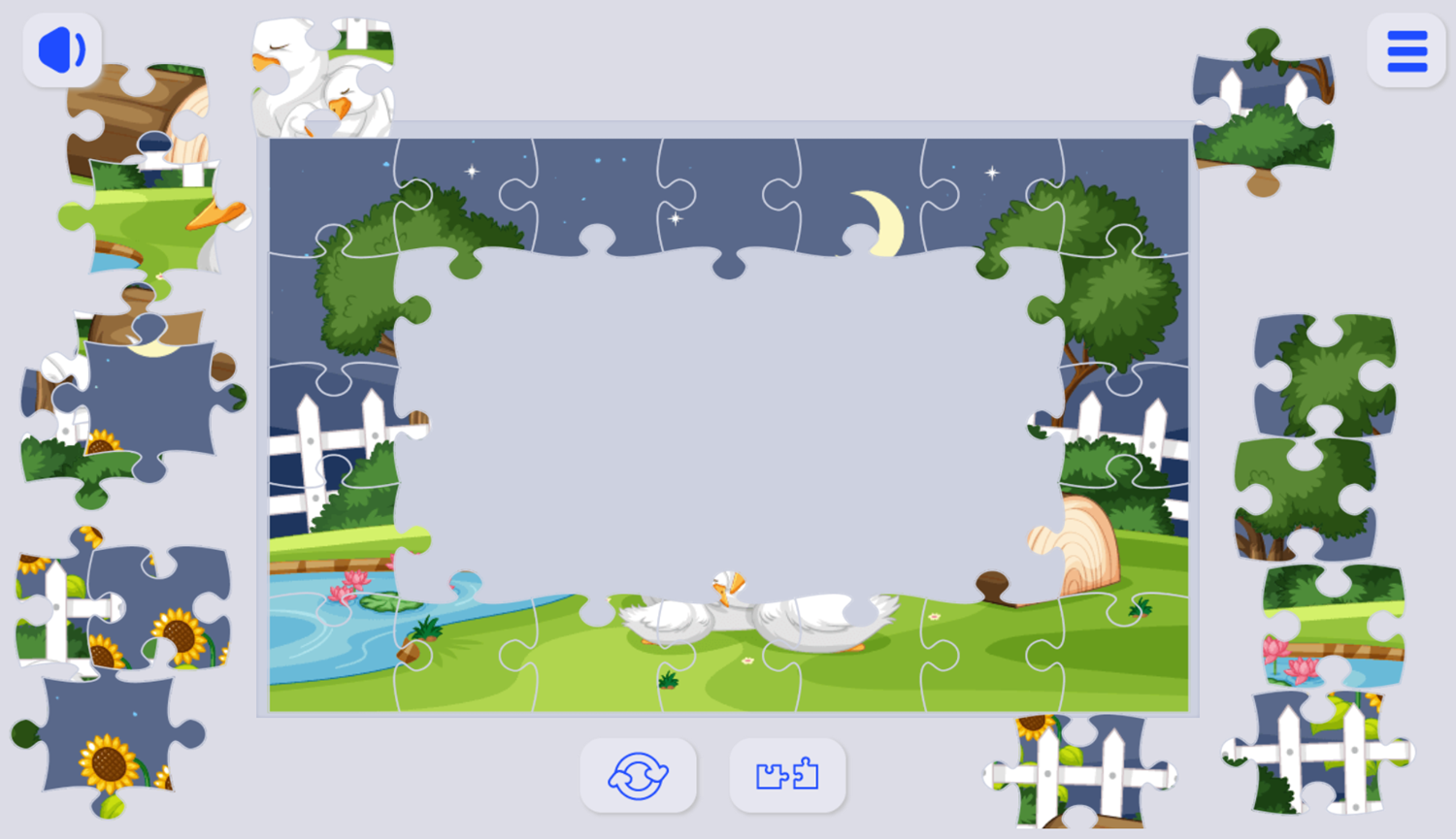 Master Jigsaw Puzzle Game Play Screenshot.