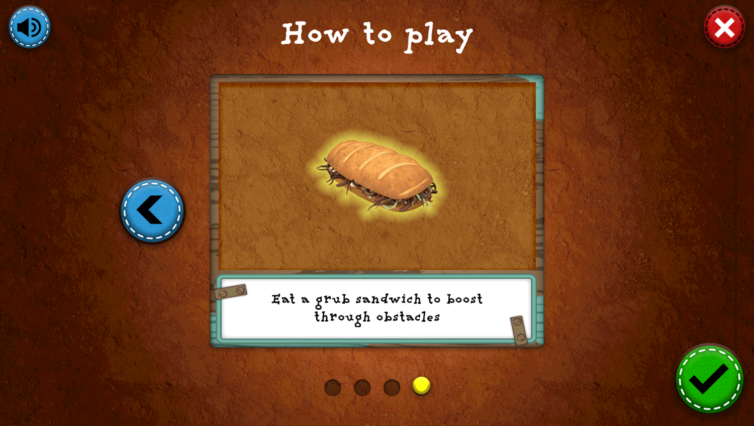 Master Moley Moletown Chase Game Extra Tips Screenshot.