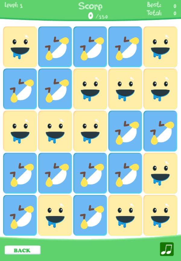 Match Emoji Game Level Play Screenshot.