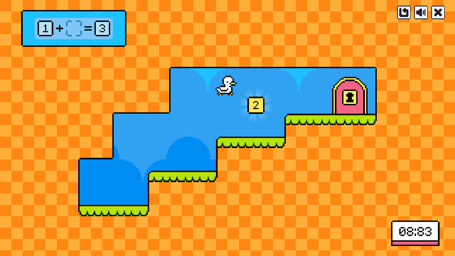 Math Duck Game Beat Screenshot.