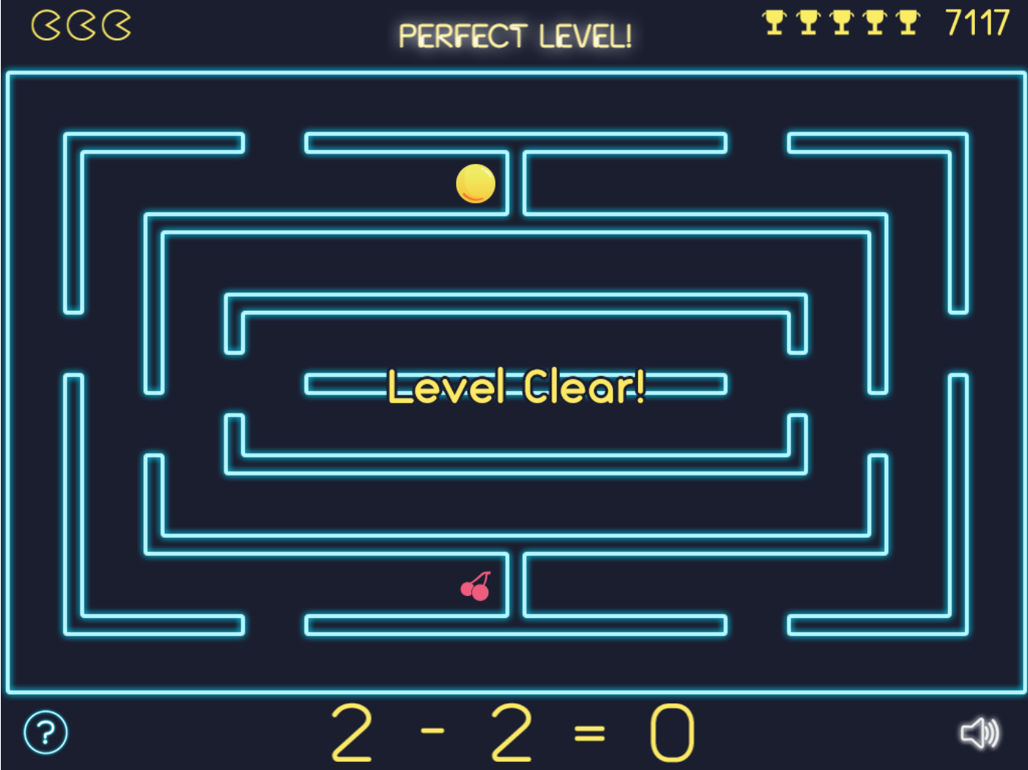 Math Man Perfect Level Screenshot.