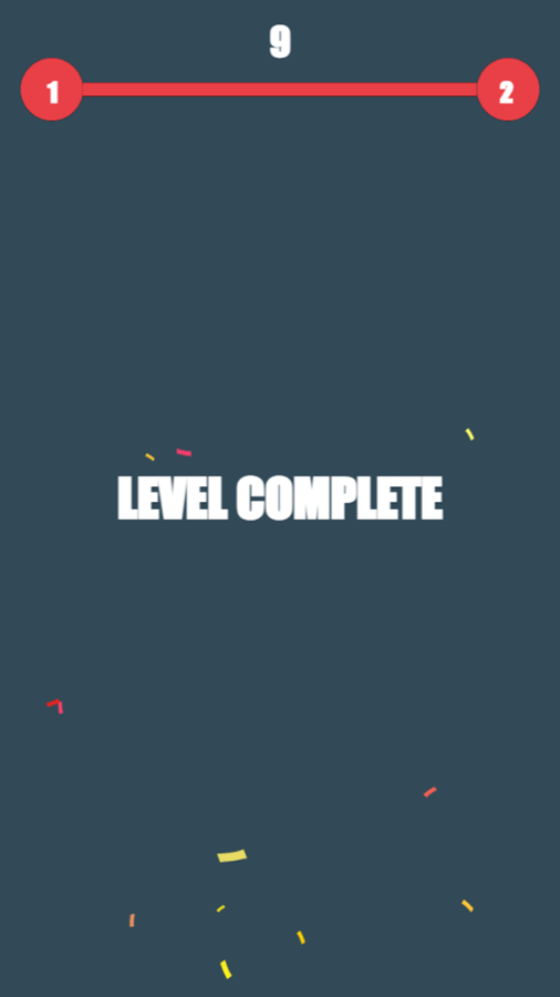 Math Tiles Game Level Complete Screenshot.