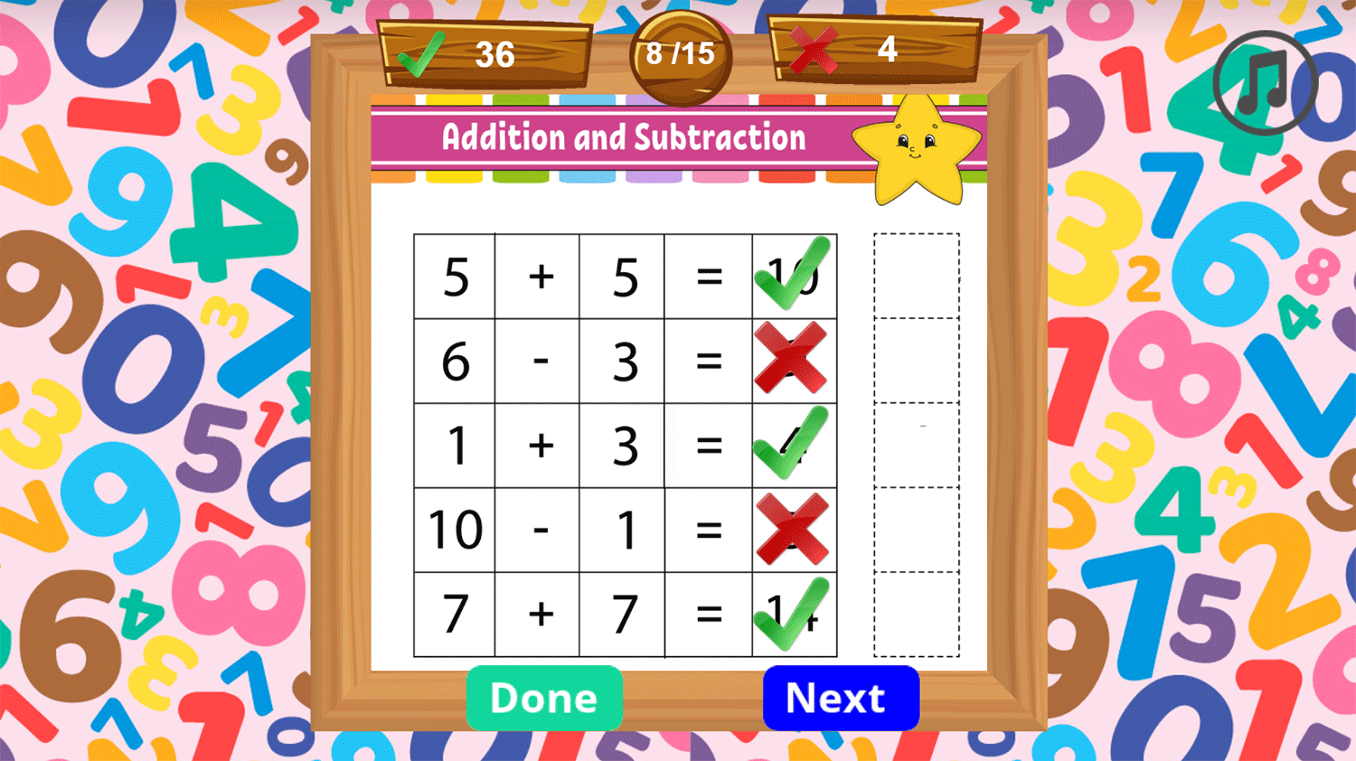 Math Time Game Screenshots.