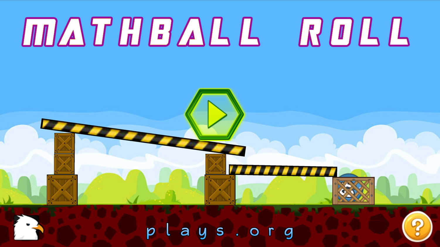 Mathball Roll Main Page Screenshots.