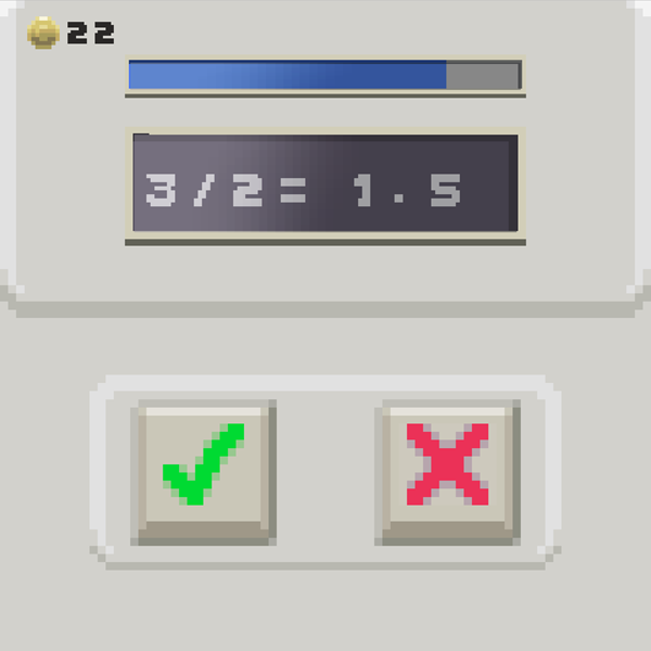 Mathquest Game Screenshot.