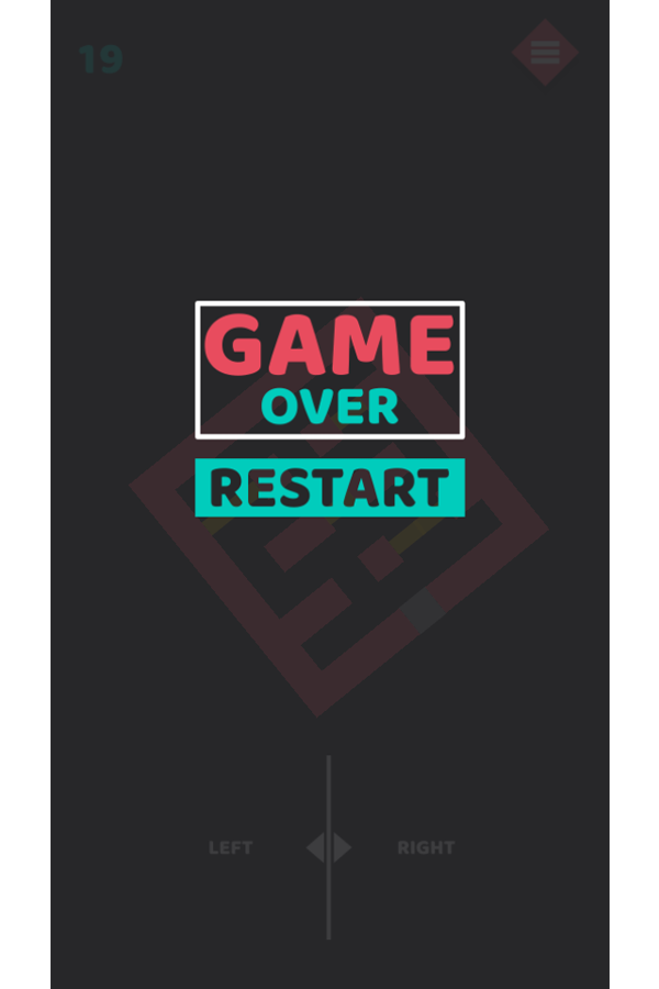 Maze Control Restart Screenshot.