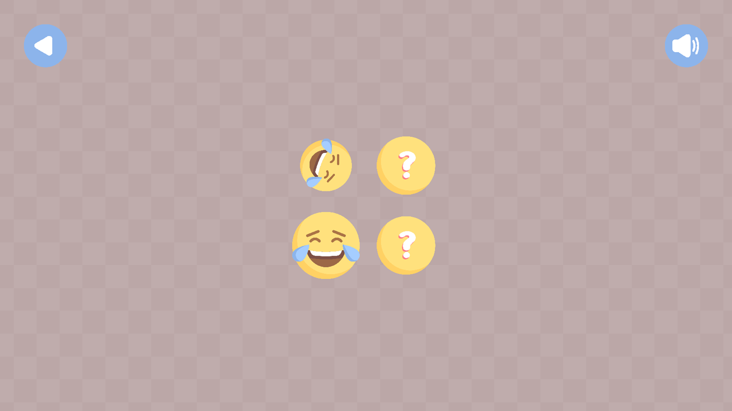 Memory Emoji Game Level Play Screenshot.