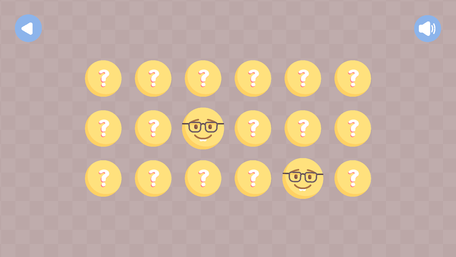 Memory Emoji Game Level Progress Screenshot.