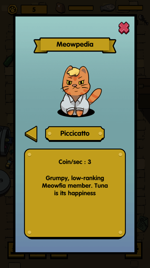 Meowfia Evolution Game Meowpedia Screen Screenshot.