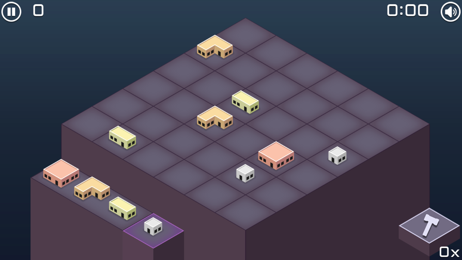 Merge Blocks Game Screenshot.