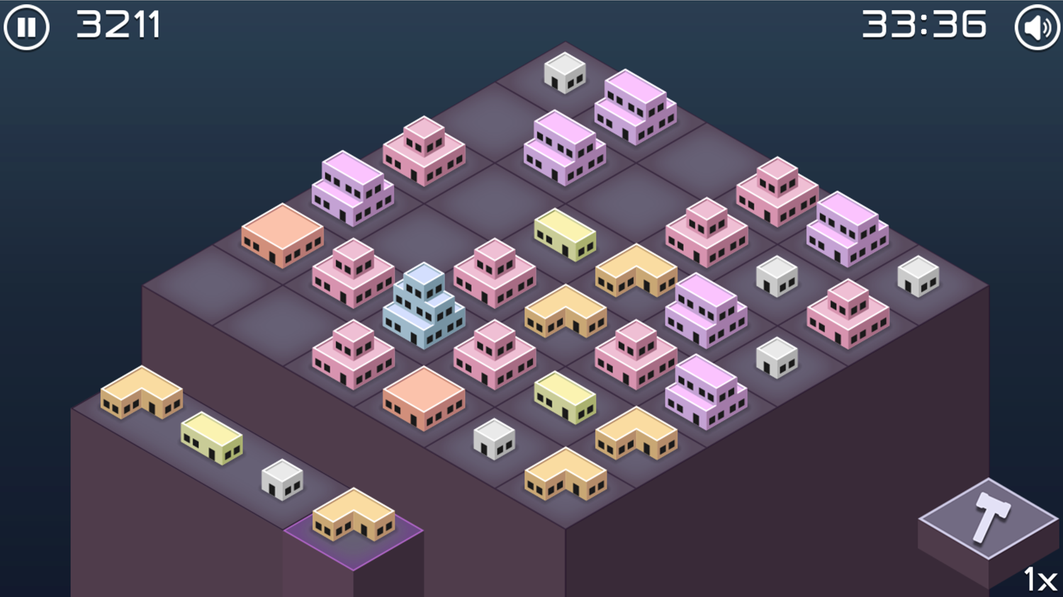 Merge Blocks Gameplay Screenshot.