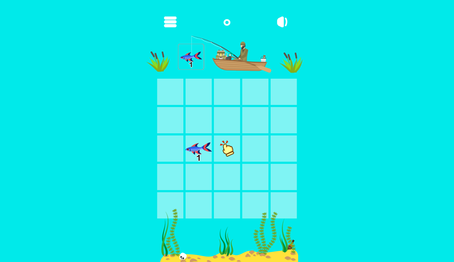 Merge Fish Game How To Play Screenshot.