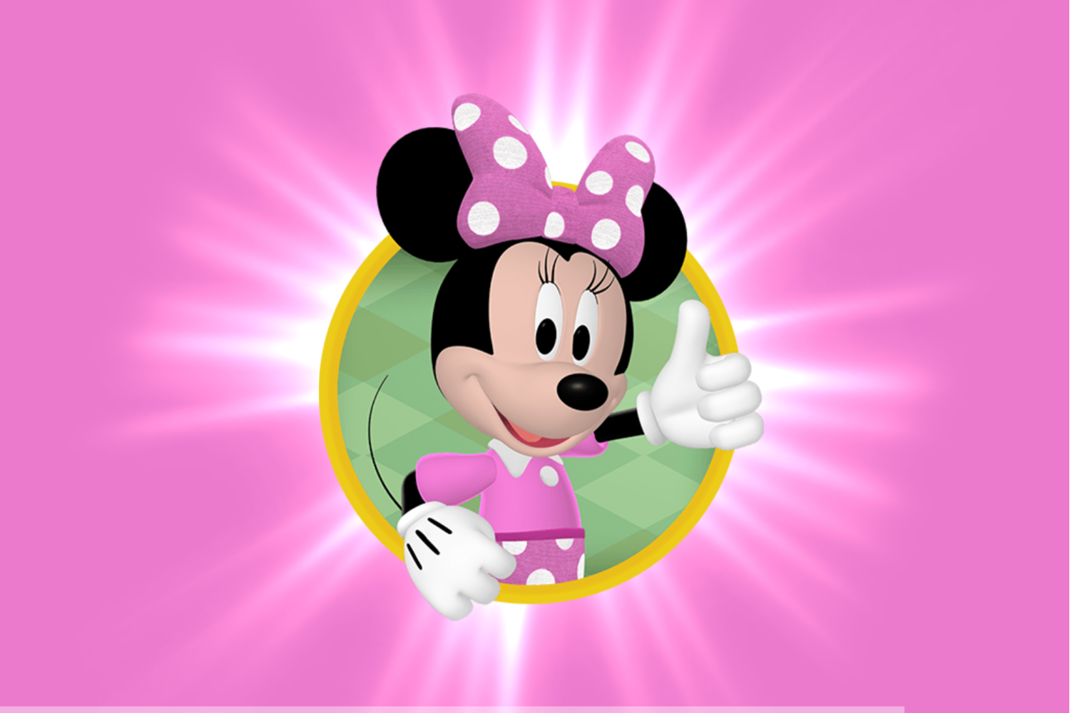 Mickey and Minnie's Universe Minnie Mouse Loading Screen Screenshot.