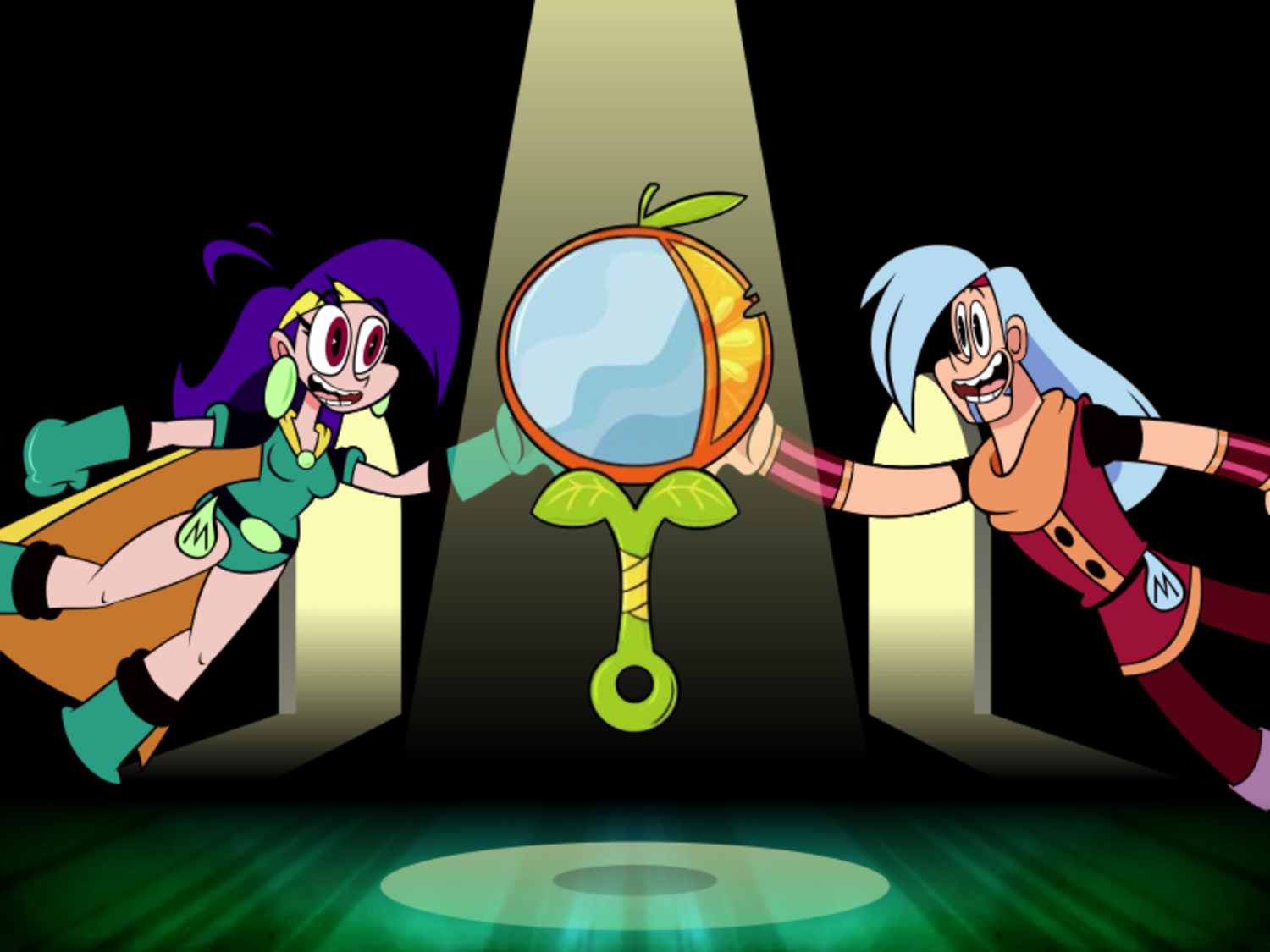 Mighty MagiSwords Double Trouble in Mirror Castle Game Loading Screen Screenshot.