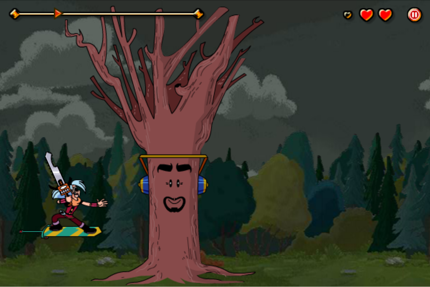Mighty MagiSwords Hoversword Hustle Game Chainsaw Magisword Gameplay Screenshot.