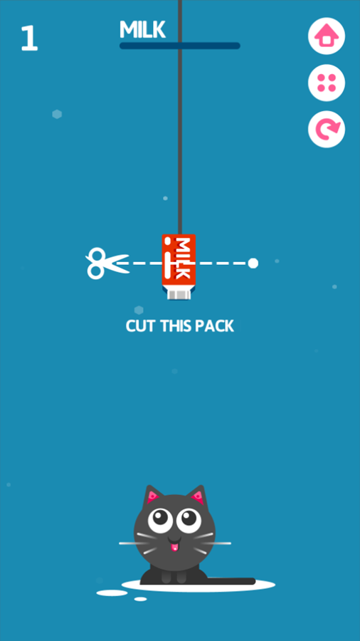 Milk for Cat Game Cut Pack Screenshot.
