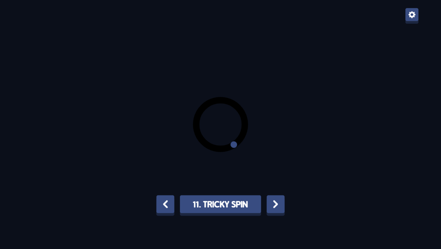 Mini Games Game 11 Tricky Spin Screenshot.