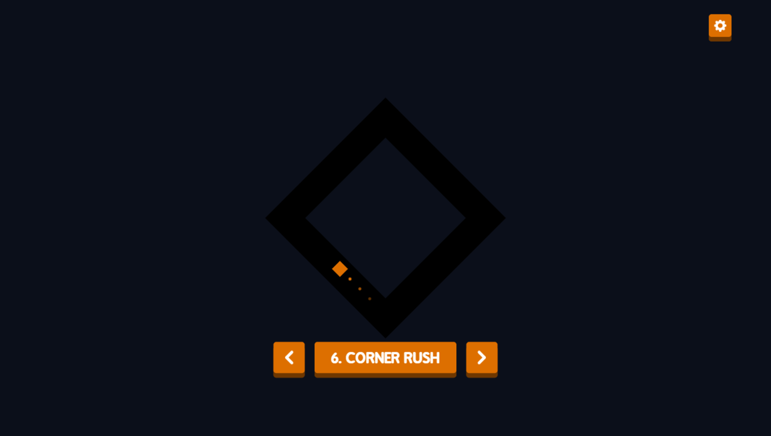 Mini Games Game 6 Corner Rush Screenshot.