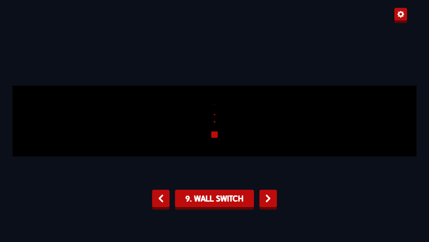 Mini Games Game 9 Wall Switch Screenshot.