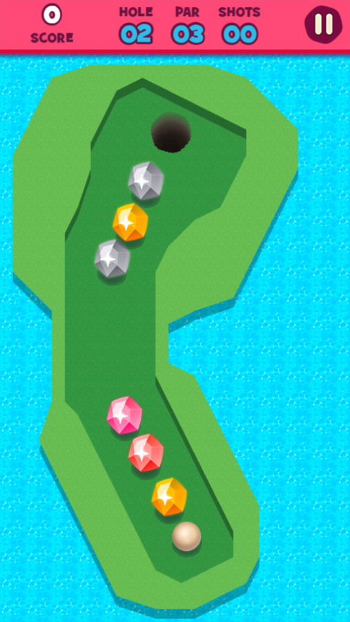 Mini Golf Adventures Game Next Level Screenshot.
