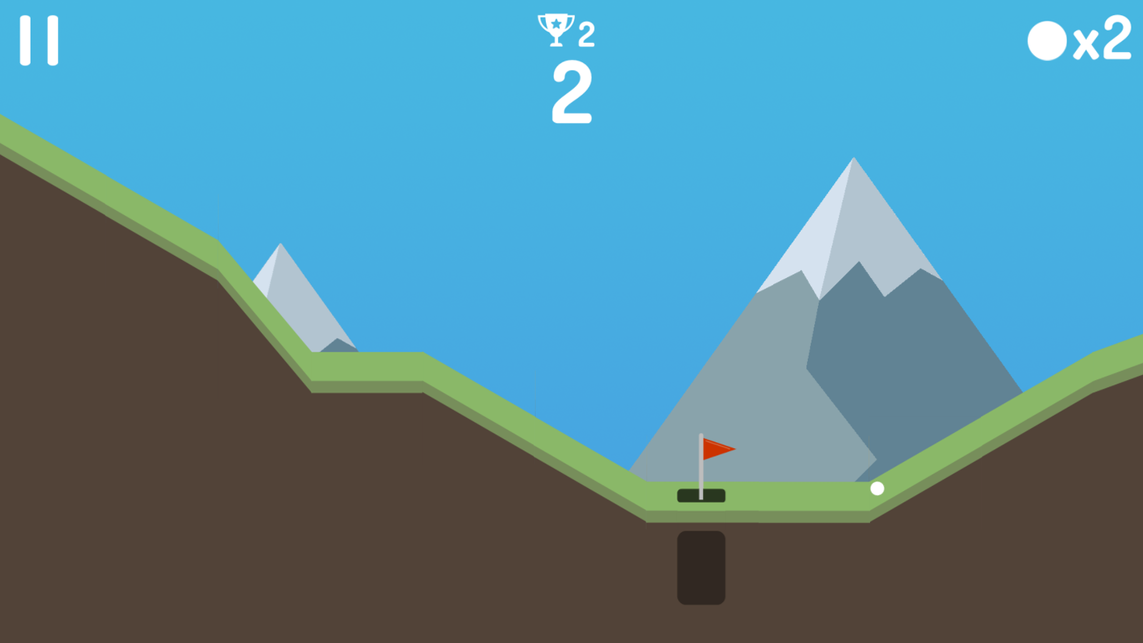 Mini Golf Game Screenshot.