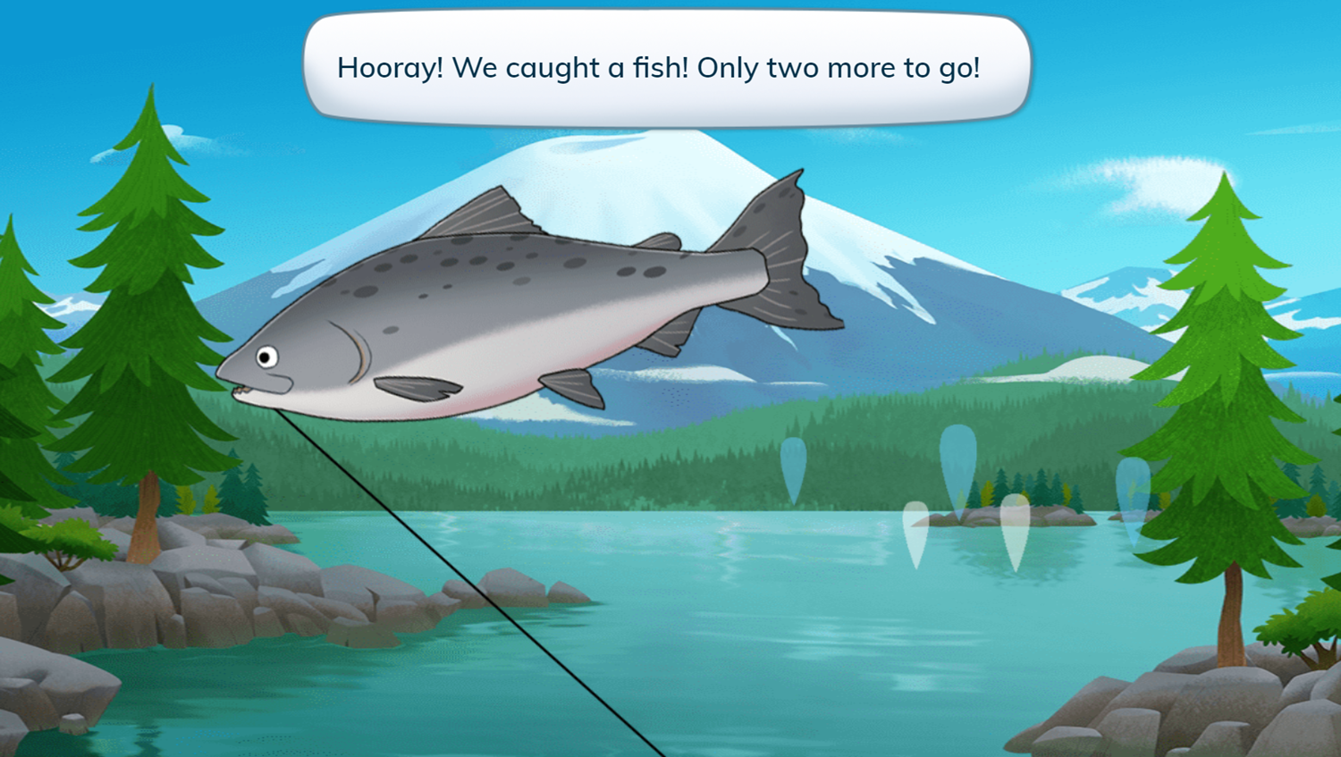 Molly of Denali Fish Camp Game Fish Caught Screenshot.