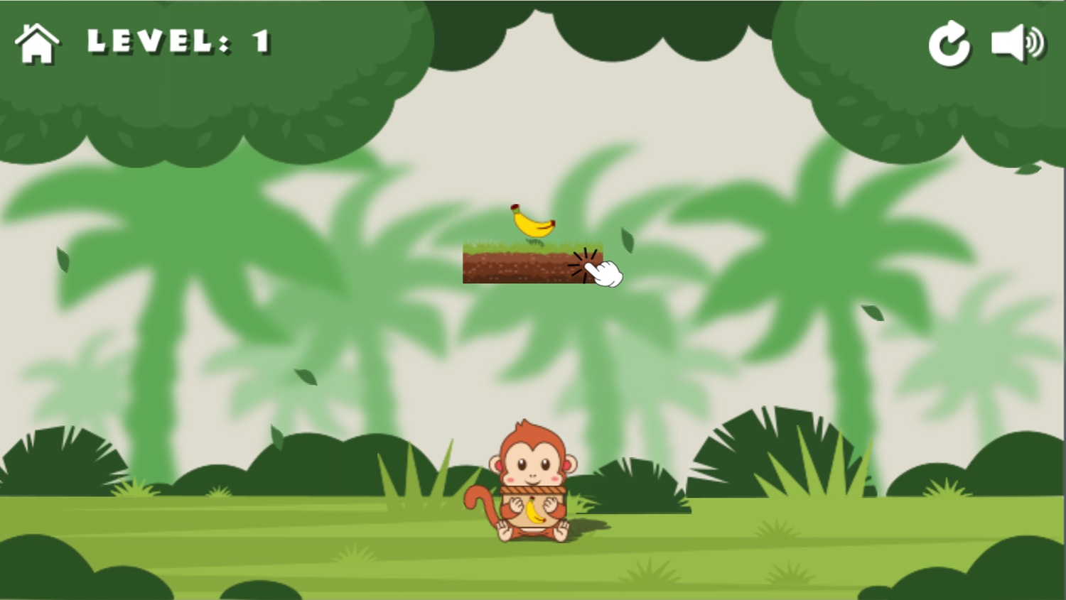Monkeys and Fruits Game How to Play Screen Screenshot.