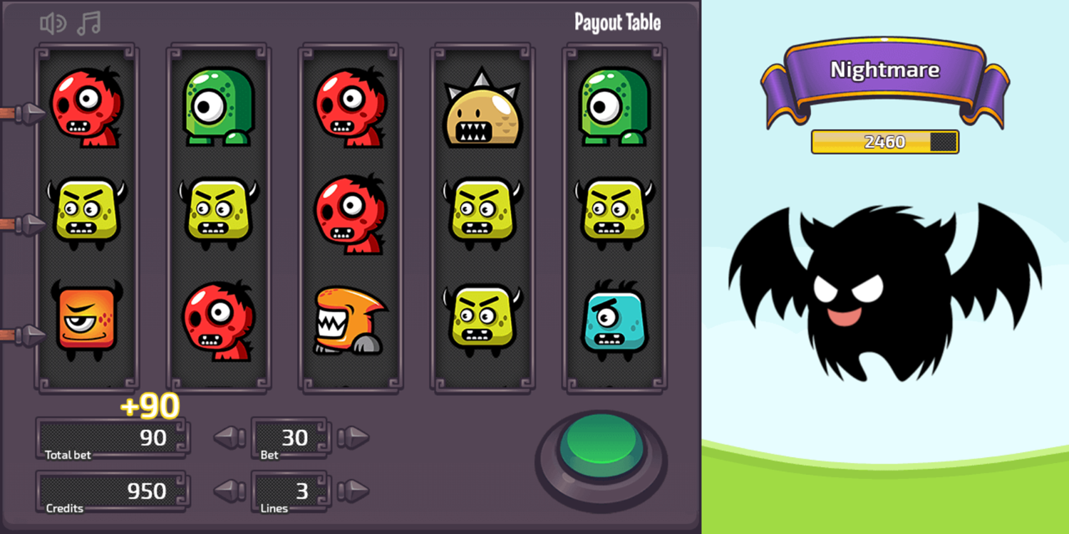 Monster Reels Game New Monster Screenshot.