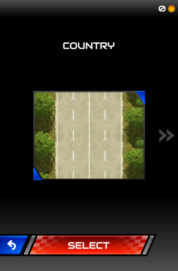 Moto Fury Game Stage Select Screenshot.