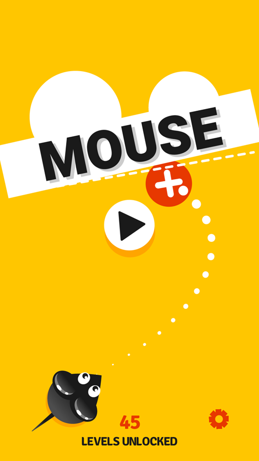 Mouse Game Welcome Screen Screenshot.