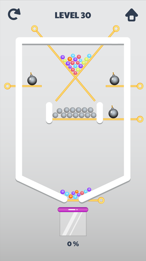 Move The Pin Game Screenshot.