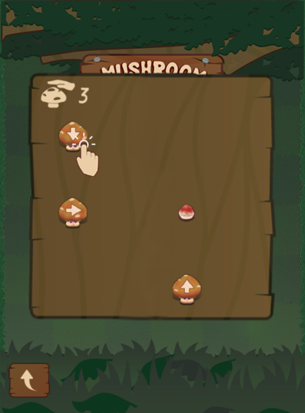 Mushroom Pop Game How To Play Screenshot.