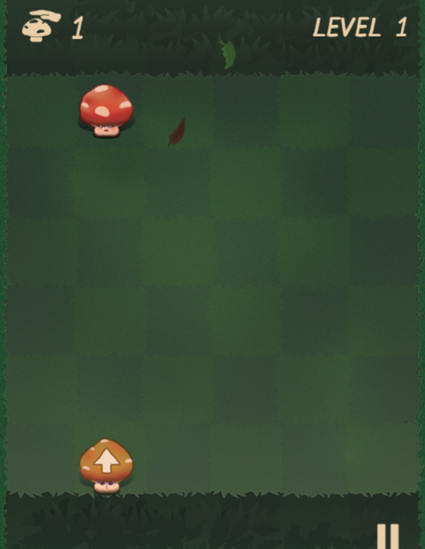 Mushroom Pop Game Level Start Screenshot.