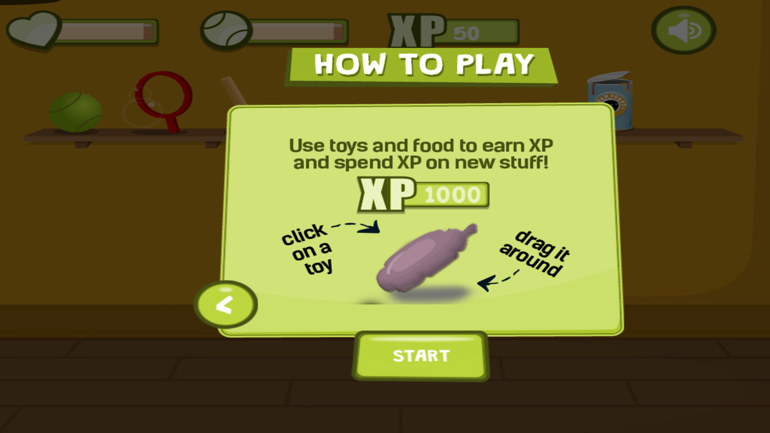 My Pet Fart Game Extra Tips Screenshot.