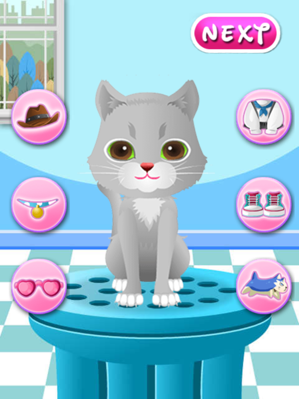 My Pet Spa Game Give Clothes Screenshot.