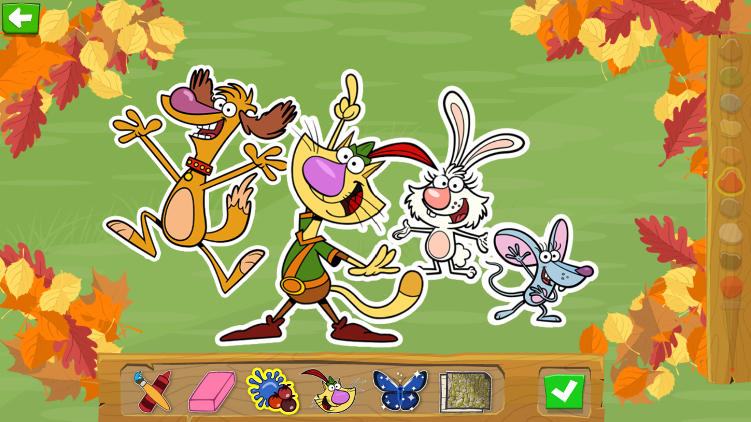 Nature Cat Nature Art Box Game Select Art Done Screenshot.