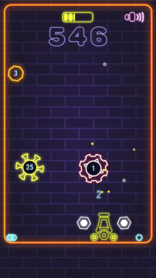 Neon War Gameplay Screenshot.