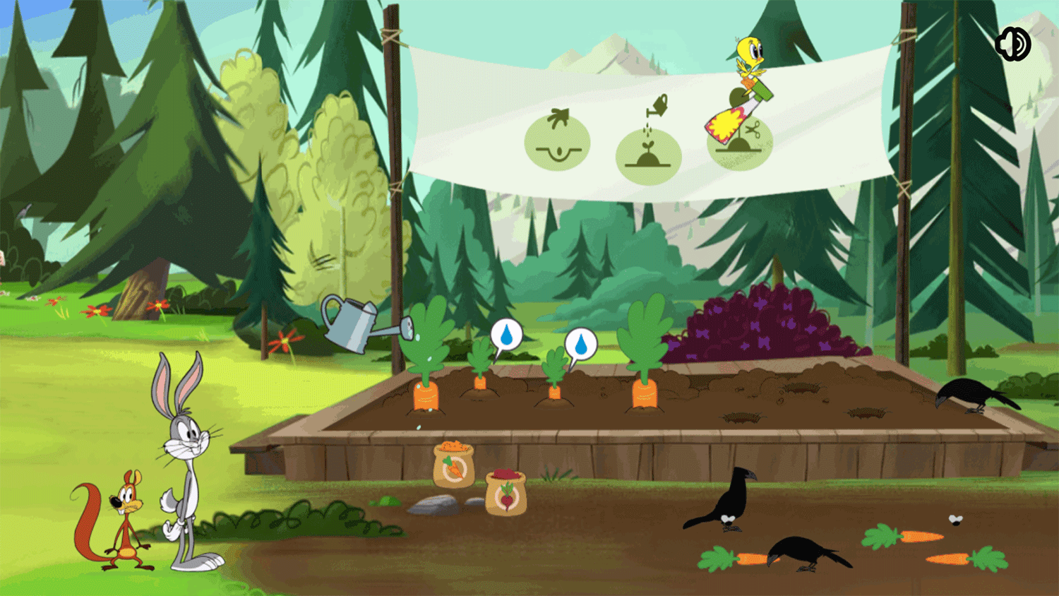 New Looney Tunes Veggie Patch Screenshot.